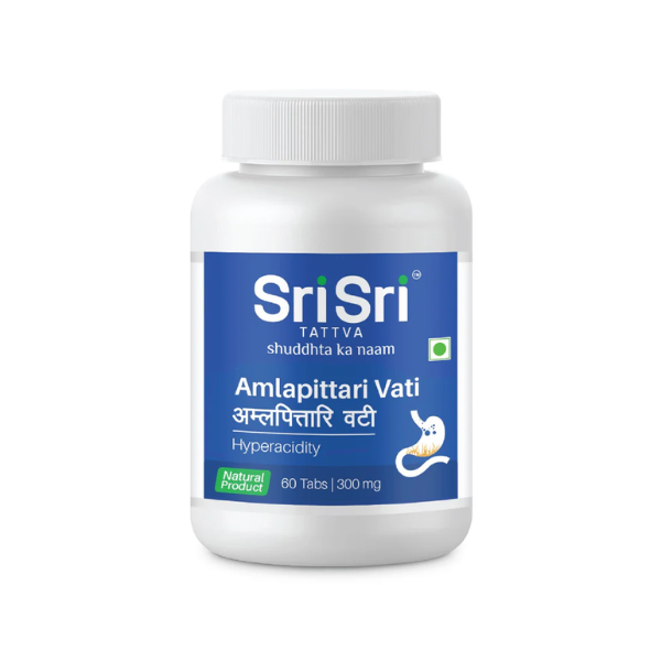 SRI SRI TATTVA AMLAPITTARI VATI - PACK OF 3 (60 TABS EACH)