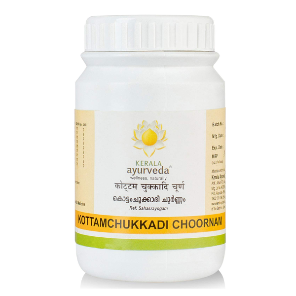 KERALA AYURVEDA KOTTAMCHUKKADI CHOORNAM - PACK OF 9 (50GM EACH)