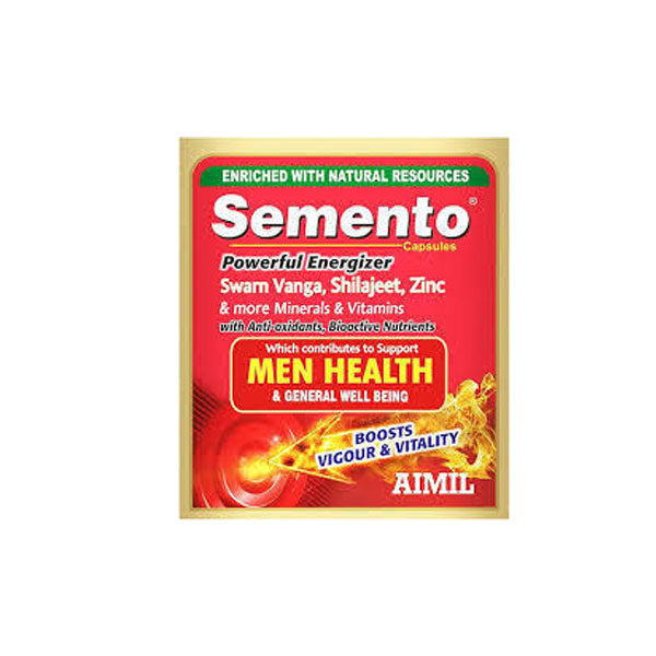 SEMENTO CAPSULES - PACK OF 2 (1 STRIP 20 CAPSULES EACH)