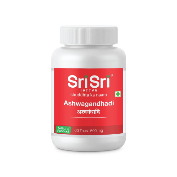 SRI SRI TATTVA ASHWAGANDHADI - PACK OF 3 (60 TABS EACH)