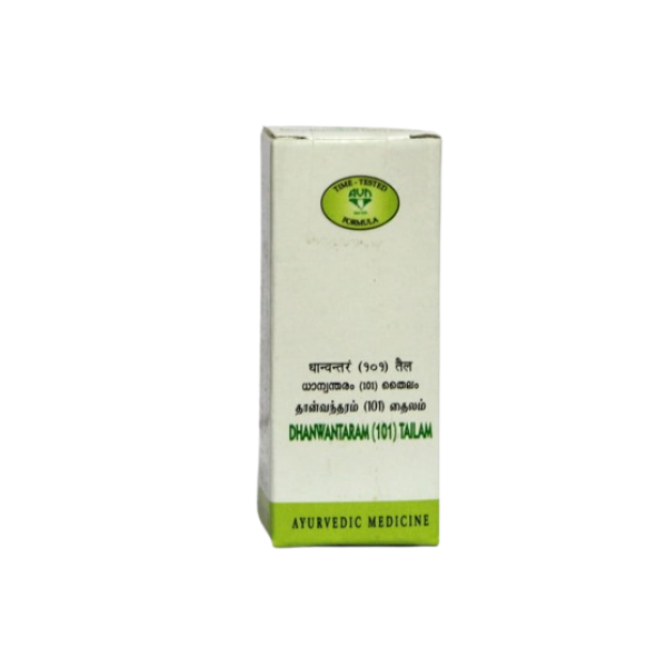 AVN DHANWANTARAM 101 TAILAM - Pack of 4 (10 ML each)