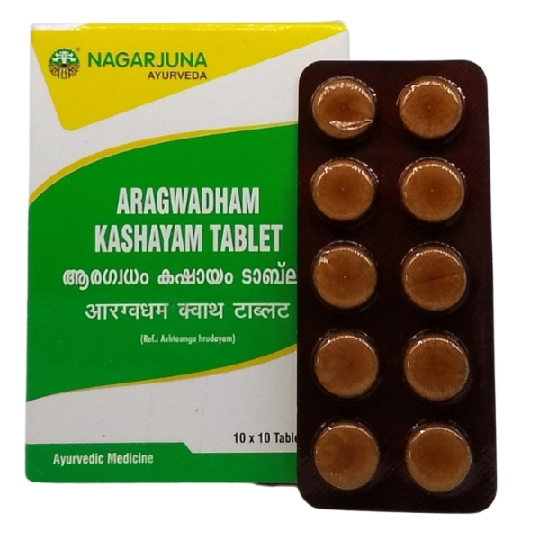 NAGARJUNA AARAGWADHAM KASHAAYAM TABLETS - Pack of 2 (100 TABS each)