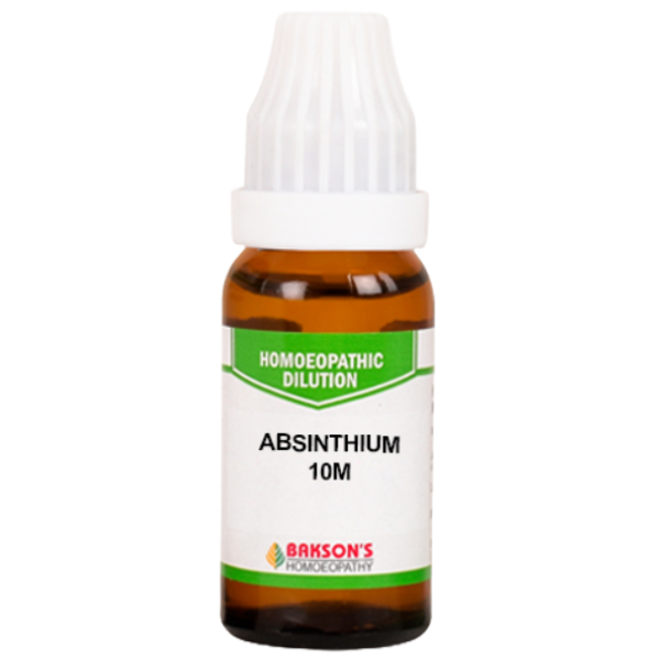 BAKSON'S HOMEOPATHY ABSINTHIUM DILUTION 10M - PACK OF 2 (10 ML EACH)