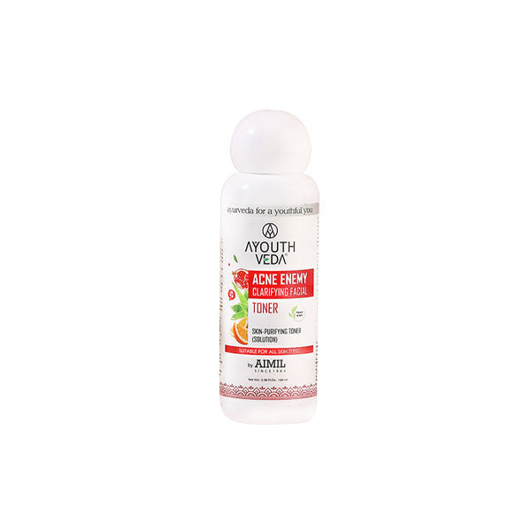 ACNE ENEMY CLARIFYING FACIAL TONER - Pack of 2 (100 ML each)