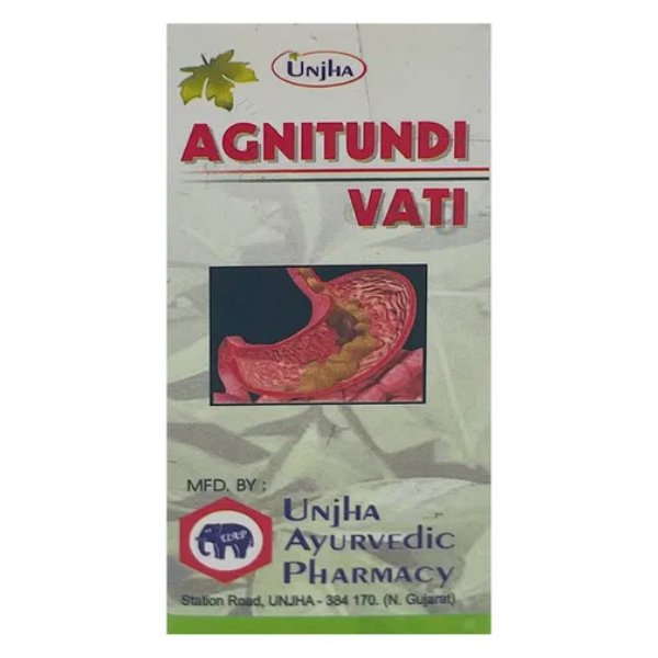 UNJHA AGNITUNDI VATI (40 TABS)-Pack of 3