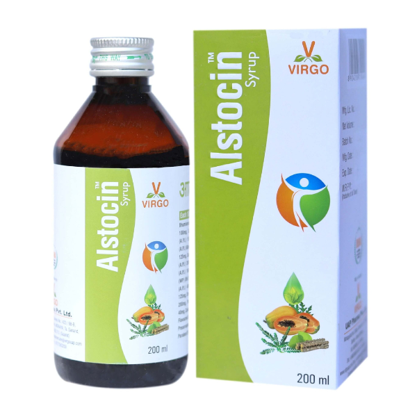 Virgo Alstocin Syrup Pack of 3 (200 ML Each)