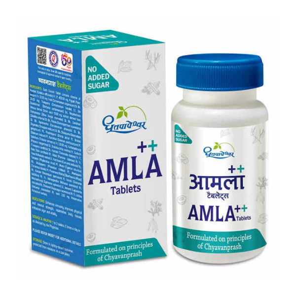 DHOOTAPAPESHWAR AMLA PLUS TABLETS - PACK OF 2 (60 TABLETS each)