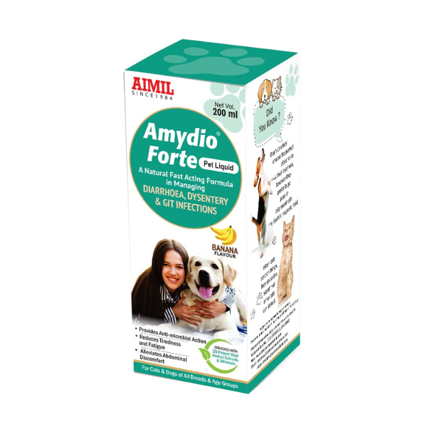 AMYDIO FORTE PET LIQUID - Pack of 3 (200 ML each)