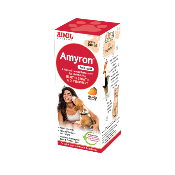 AMYRON PET LIQUID - Pack of 3 (200 ML each)