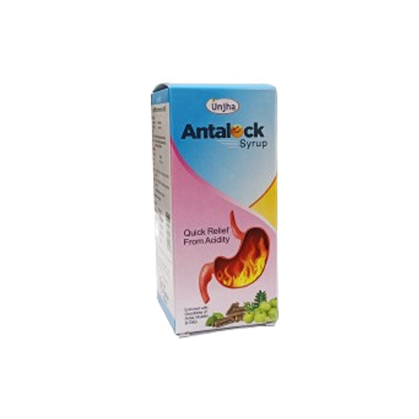 UNJHA ANTALOCK SYRUP -Pack of 2 (200ML each)
