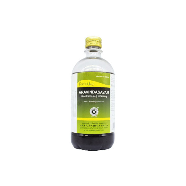 KOTTAKKAL AYURVEDA ARAVINDASAVAM - PACK OF 4 (450 ML EACH)