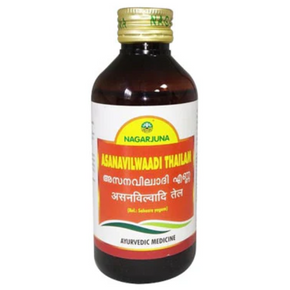 NAGARJUNA ASANAVILWAADI THAILAM - Pack of 4 (200Ml Each)