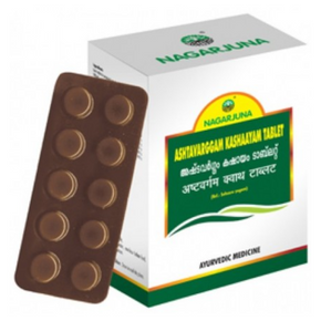 NAGARJUNA ASHTAVARGAM KASHAAYAM TABLET - PACK OF 2 (100 TABLETS EACH)
