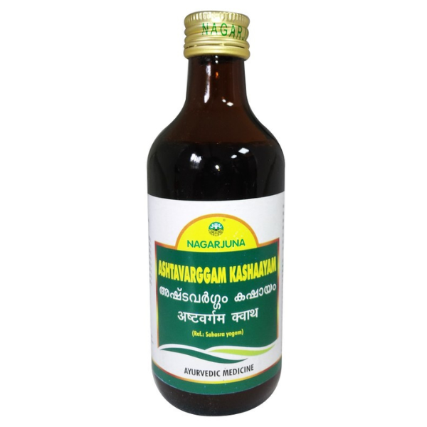 NAGARJUNA ASHTAVARGAM KASHAYAM - Pack of 5 (200 ML Each)