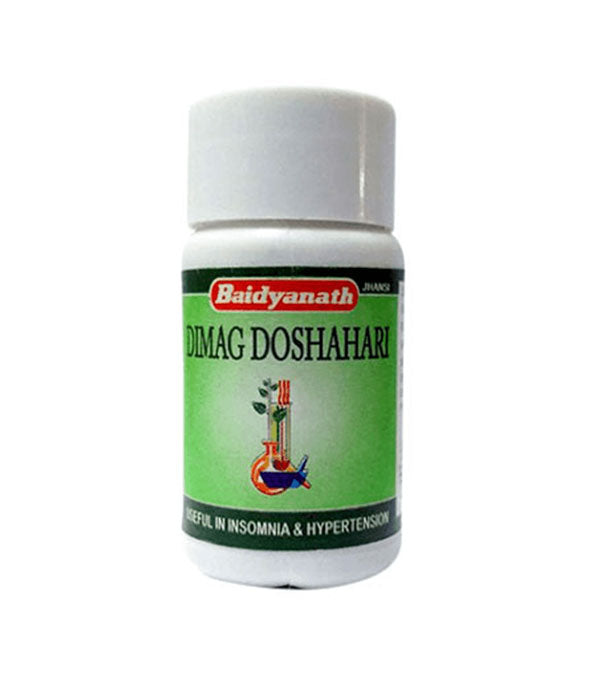 Baidyanath Dimag Doshahari Tablets - Pack of 2 (50 Tabs each)