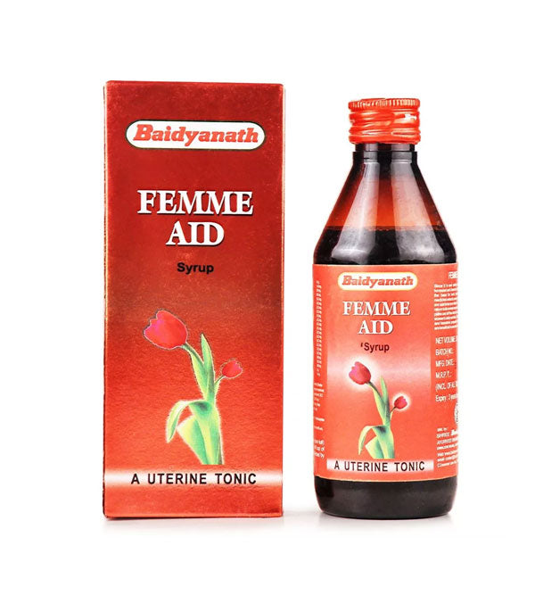 Baidyanath Femme Aid Syrup - Pack of 3 (200 ML each)