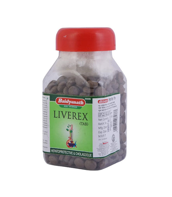 BAIDYANATH LIVEREX TABLETS (500 TABS)