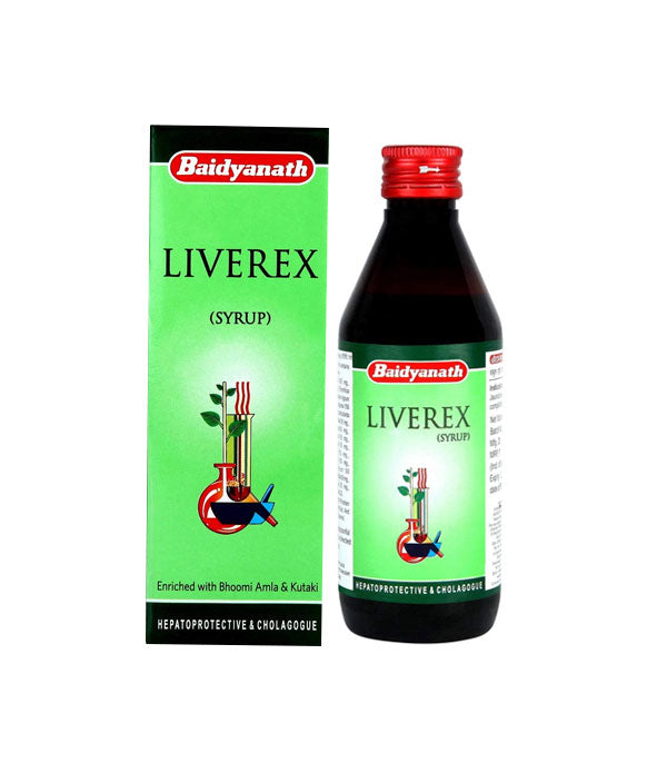 BAIDYANATH LIVEREX SYRUP - Pack of 6 (100ML each)