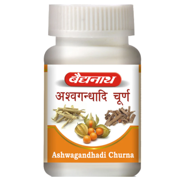 BAIDYANATH ASHWAGANDHADI CHURNA - Pack of 4 (120 GM each)