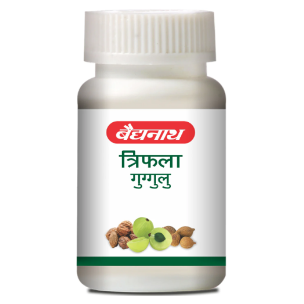 BAIDYANATH TRIPHALA GUGGULU - Pack of 4 (80 Tablets each)