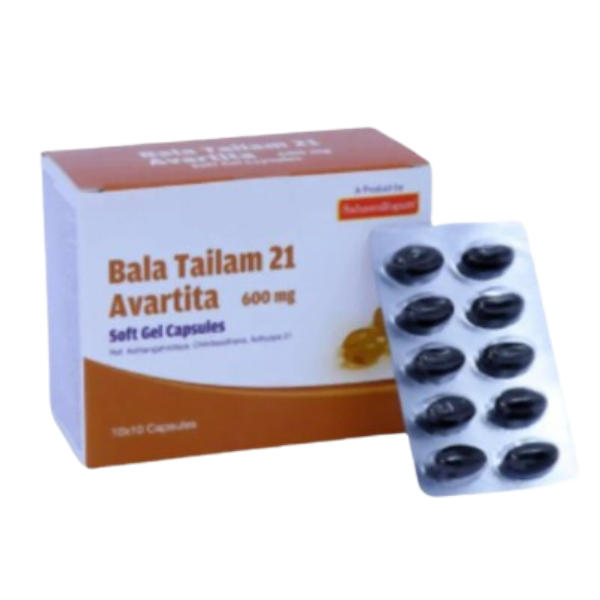 SAHASRAYOGAM BALA TAILAM 21 AVARTITA (10 CAPSULES)