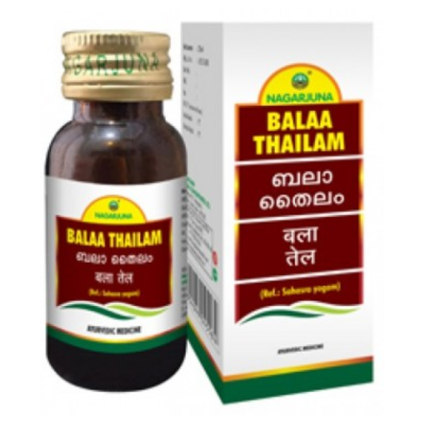 NAGARJUNA BALAA THAILAM - Pack of 6 (25 ML Each)
