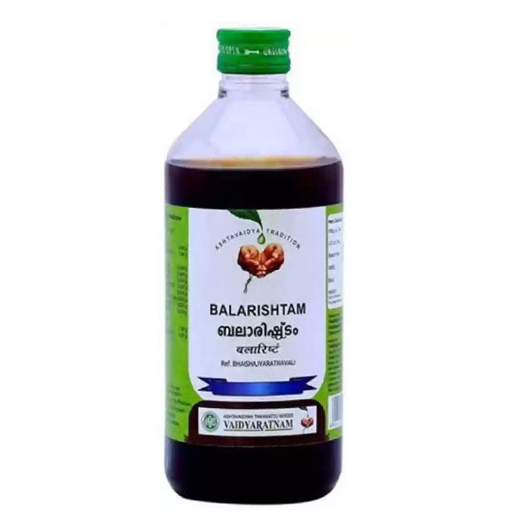 VAIDYARATNAM BALARISHTAM SYRUP - PACK OF 5 (450 ML EACH)