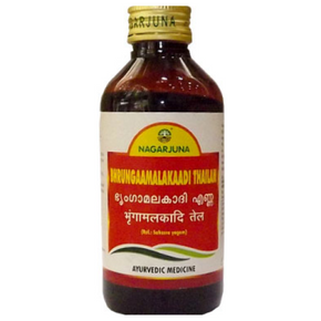 NAGARJUNA BHRUNGAAMALAKAADI THAILAM - Pack of 3 (200 ML Each)