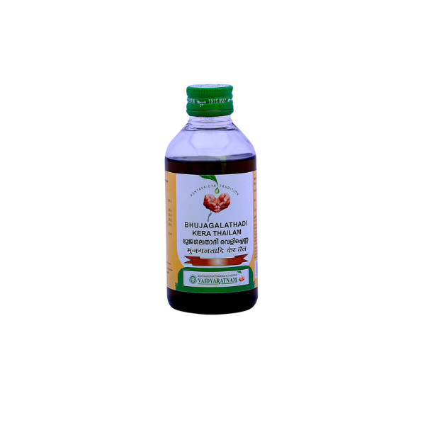 VAIDYARATNAM BHUJAGALATHADI KERA THAILAM - PACK OF 3 (200ML EACH)