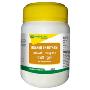 NAGARJUNA BRAHMI GHRUTHAM - Pack of 2 (200 ML each)