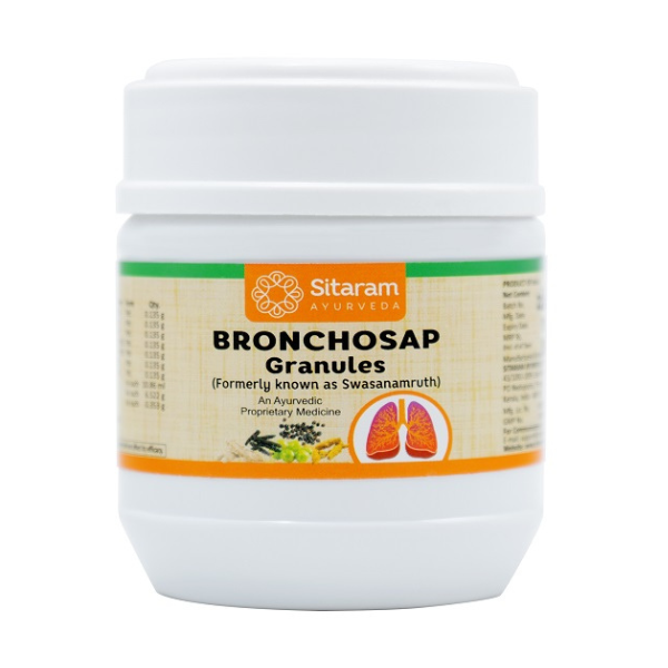 Sitaram Bronchosap Granules (100 GM)-Pack of 4