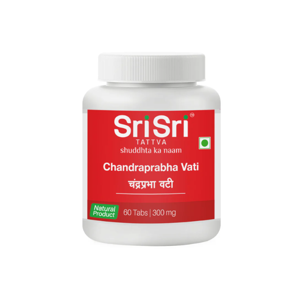 SRI SRI TATTVA CHANDRAPRABHA VATI - PACK OF 3 (60 TABLETS EACH)