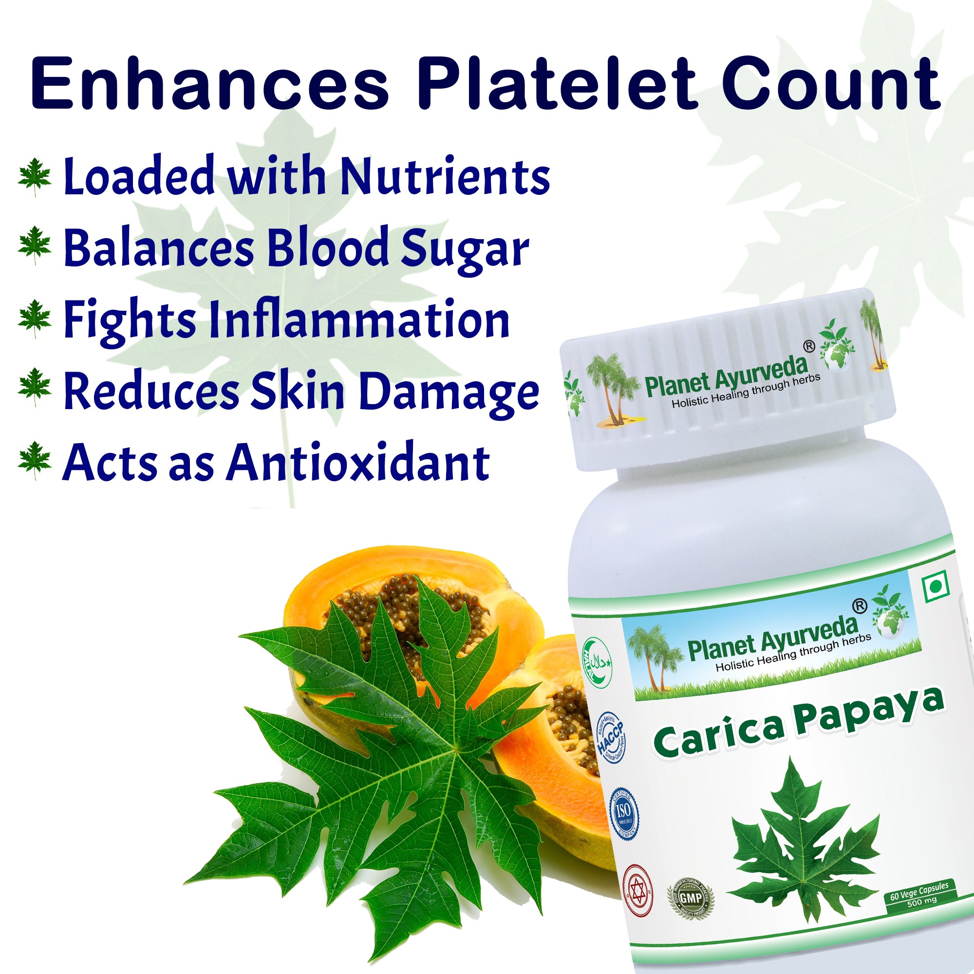 CARICA PAPAYA CAPSULES