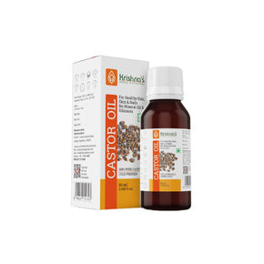 KRISHNA'S CASTOR OIL - PACK OF 5 (50 ML EACH)