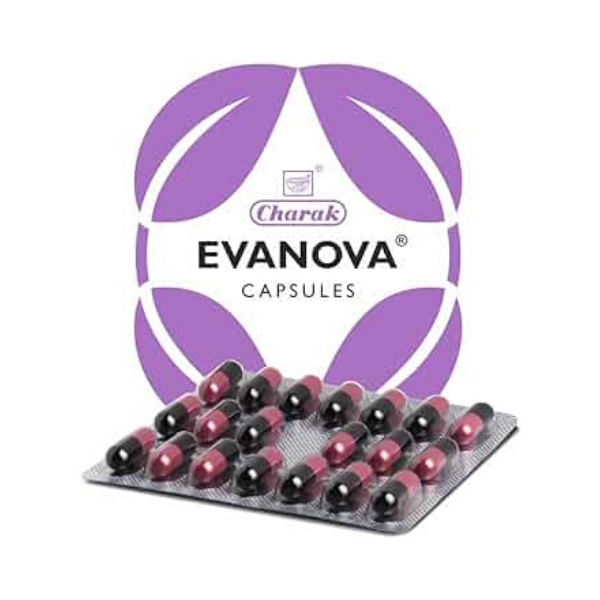 CHARAK EVANOVA CAPSULES - Pack of 3 (20 CAPSULES each)