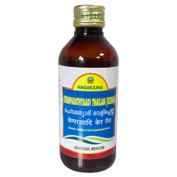 NAGARJUNA CHEMPARATHYAADI KERAM -Pack of 4 (200 ML Each)