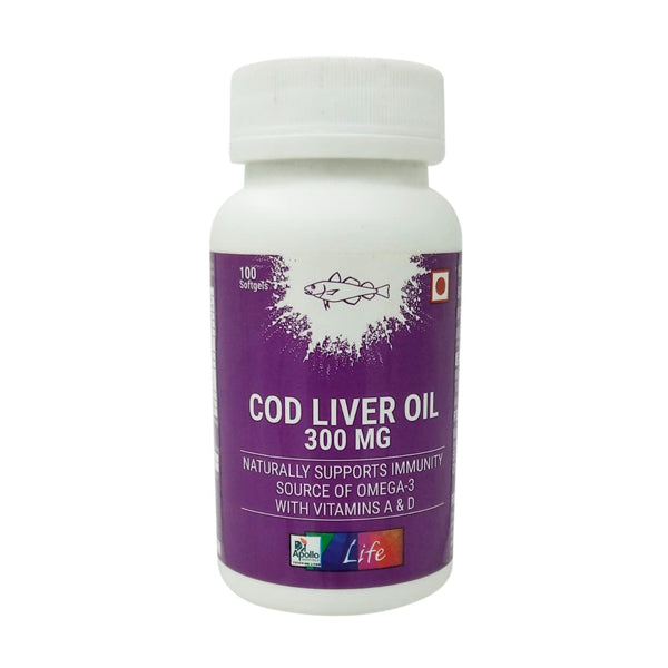 COD LIVER OIL 300MG (100 CAPSULES)