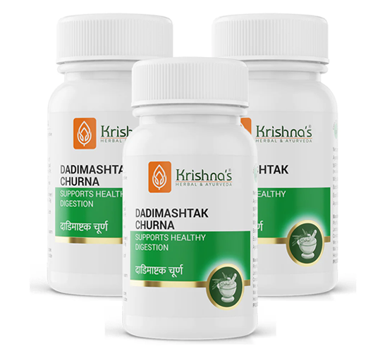 KRISHNA'S DADIMASHTAK CHURNA - PACK OF 4 (50 GM EACH)
