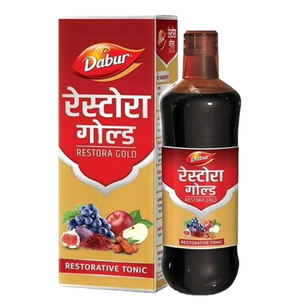 DABUR RESTORA GOLD SYRUP - Pack of 2 (450 ML each)