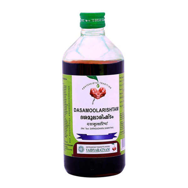 VAIDYARATNAM DASAMOOLARISHTAM - Pack of 5 (450 ML Each)