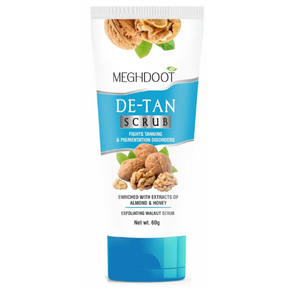 MEGHDOOT HERBAL DE-TAN SCRUB - PACK OF 3 (60 GM EACH)