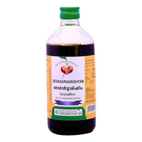 VAIDYARATNAM DEVADARVARISHTAM - PACK OF 3 (450 ML EACH)