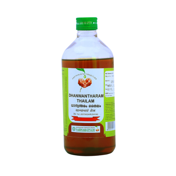 VAIDYARATNAM DHANWANTHARAM THAILAM