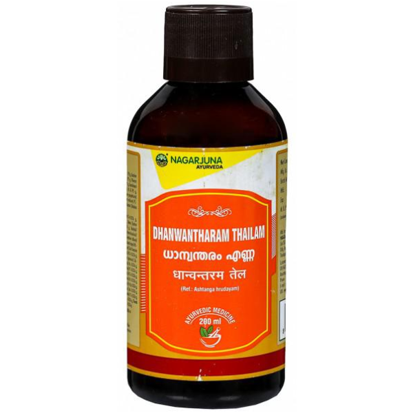 NAGARJUNA DHANWANTHARAM THAILAM - Pack of 3 (200 ML each)