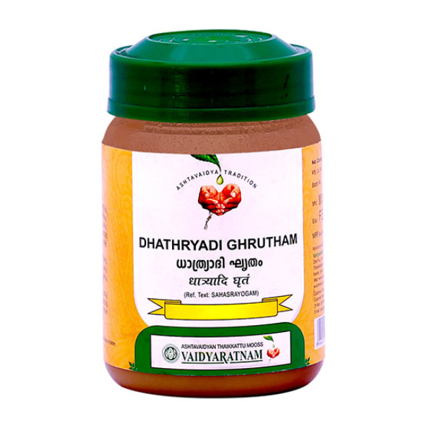 VAIDYARATNAM DHATHRYADI GHRUTHAM - PACK OF 3 (150 GM EACH)