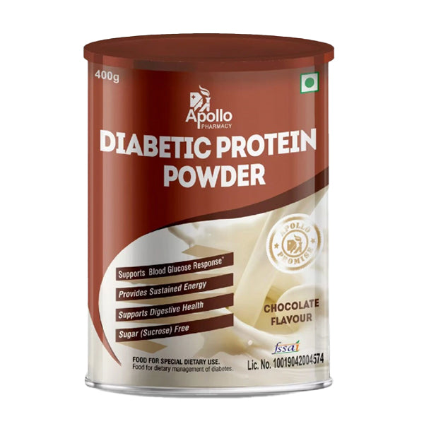 DIABETIC CHOCOLATE FLAVOUR PROTEIN POWDER (400 GM)