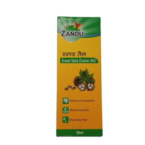 ZANDU ERAND TAILA (50 ML)-Pack of 6