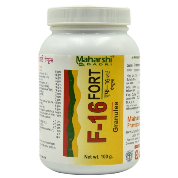 MAHARSHI BADRI F-16 FORTE GRANULES (100gm)