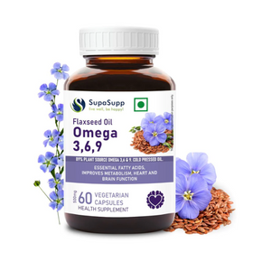 Supasupp Flaxseed Oil Omega 3,6,9 (60 Capsules)