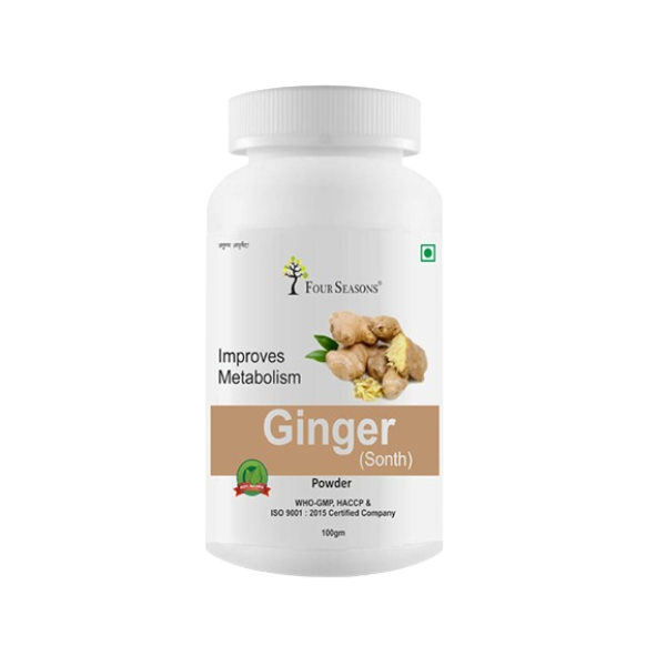 Four Seasons Ayurveda Ginger Powder - Pack of 7 (100 GM each)